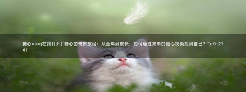 糖心vlog美女视频：糖心vlog在线打开(\