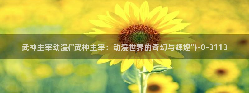 动漫下载：武神主宰动漫(\